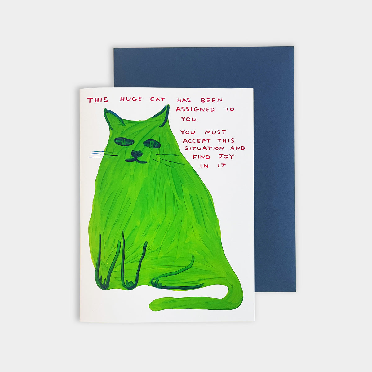 David Shrigley Musical Greetings Cards This Huge Cat Shrig Shop