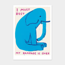 Load image into Gallery viewer, My Rampage Is Over Postcards