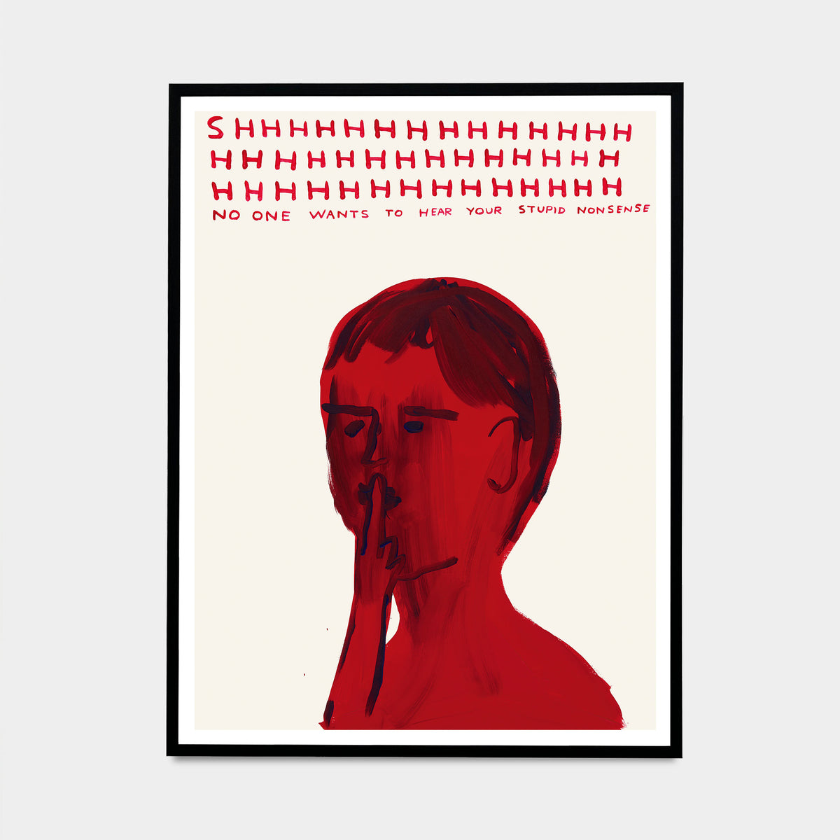David-Shrigley-poster-Shhh-