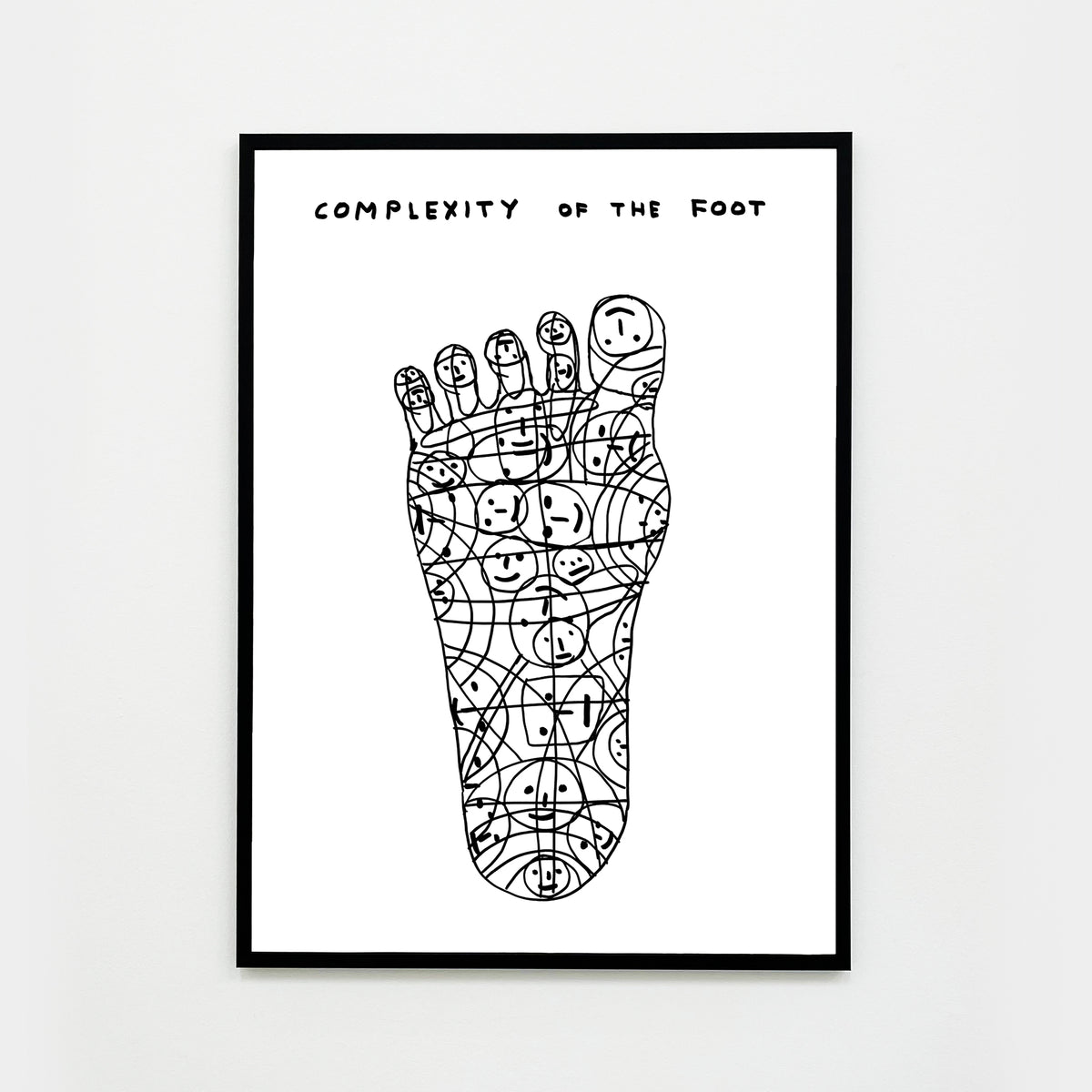 david-shrigley-limited-edition-poster-complexity-of-the-foot-shrig-shop