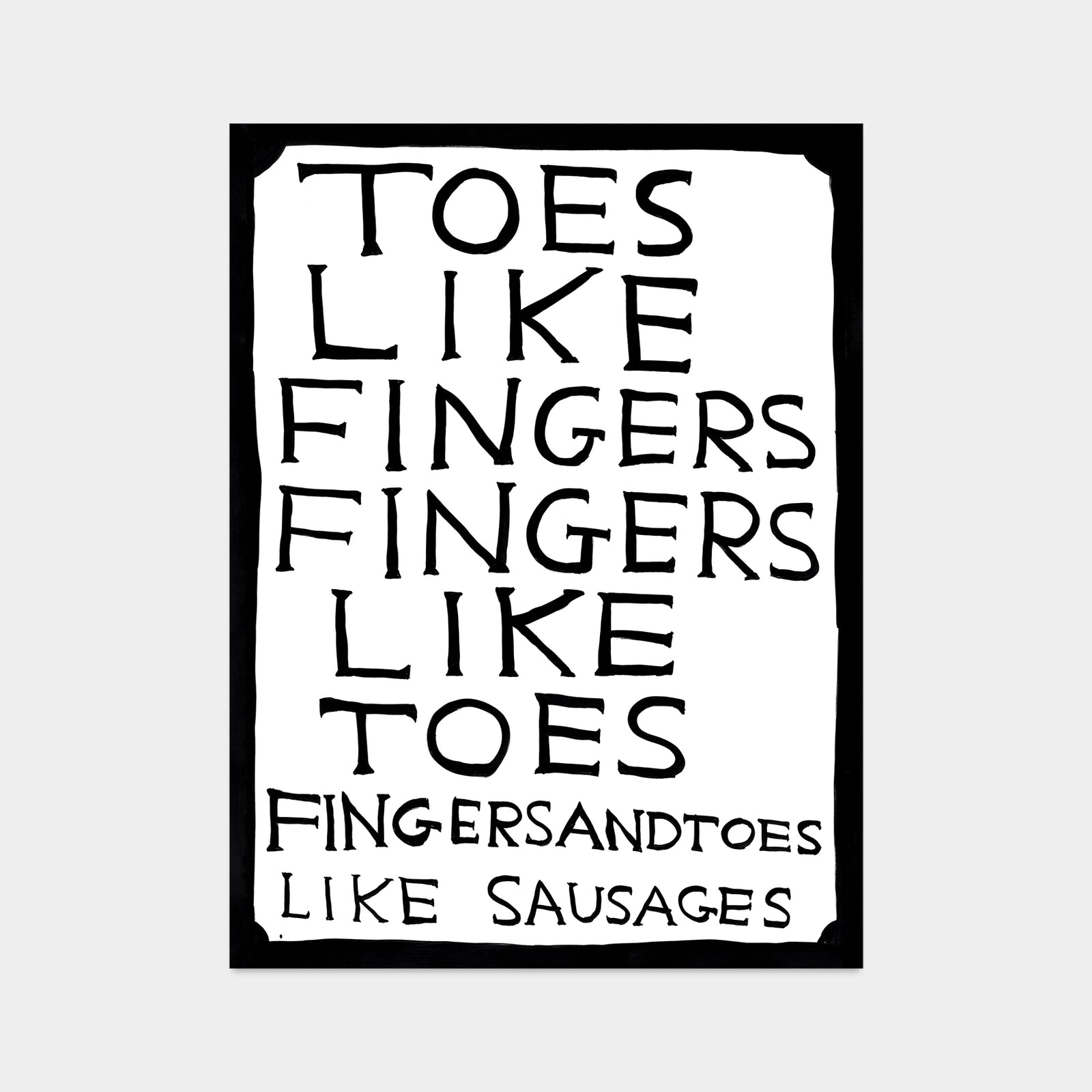 Toes Like Fingers Fingers Like Toes