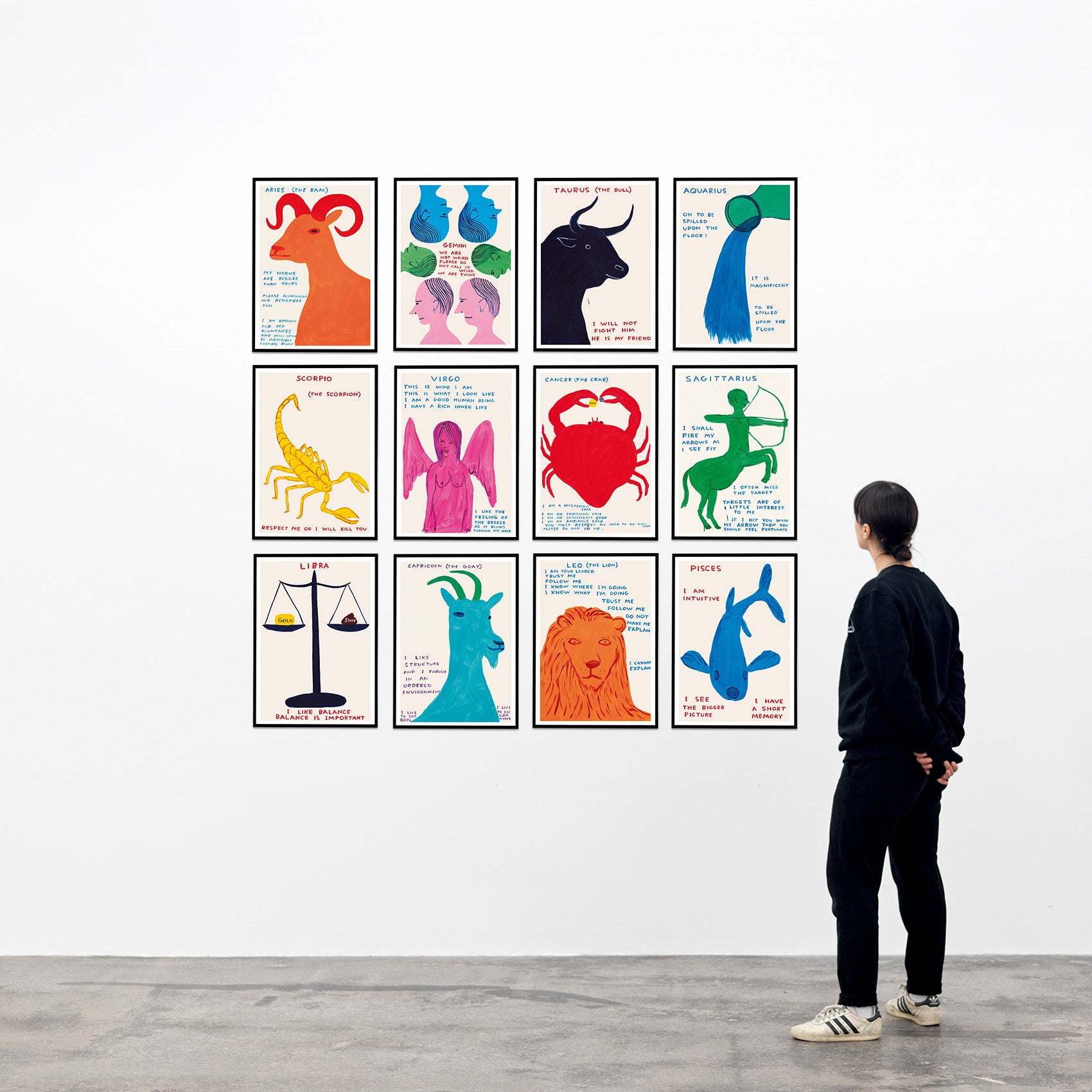 David Shrigley Posters - Signs of the Zodiac – Shrig Shop