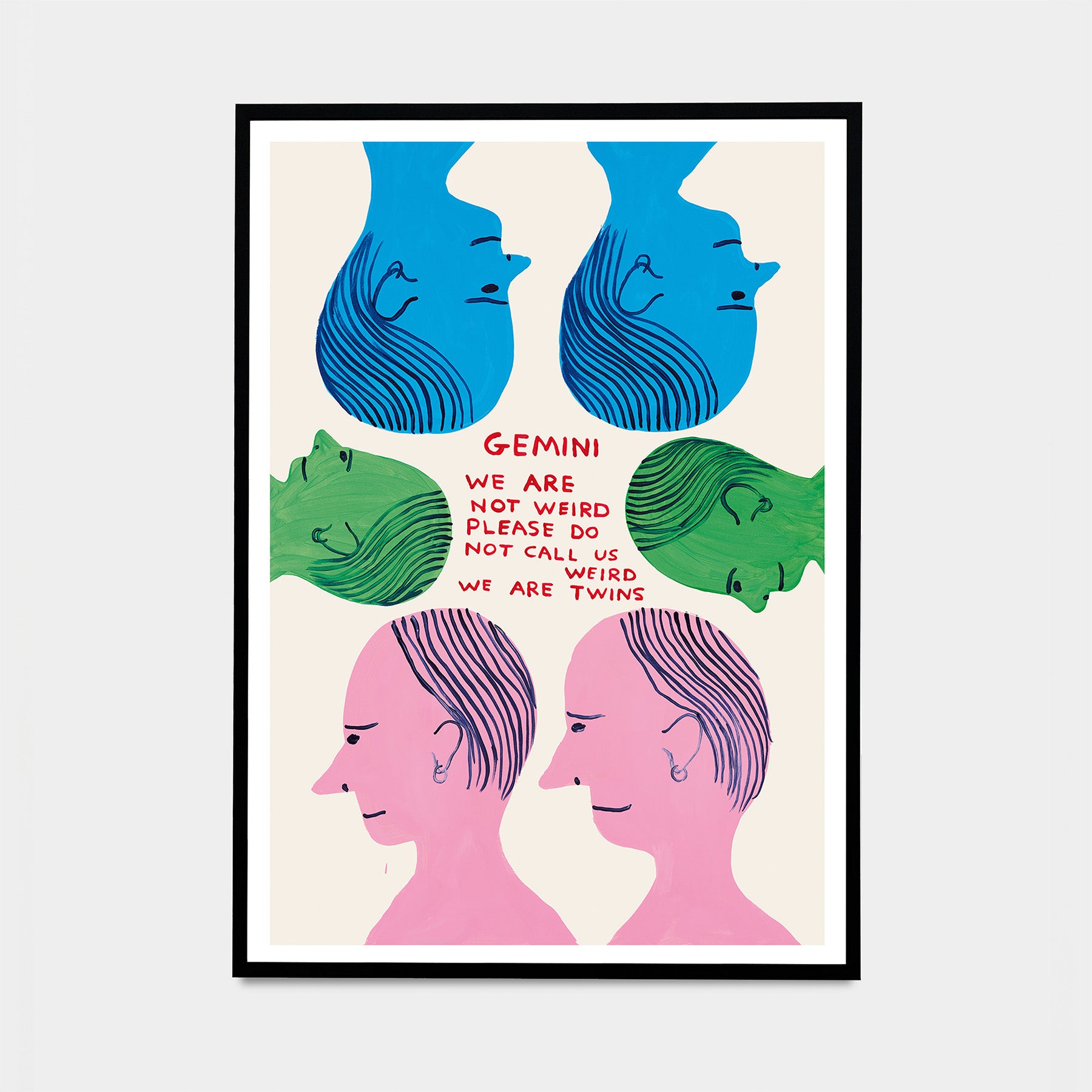 Individual Signs of the Zodiac – David Shrigley Poster | Shrig Shop