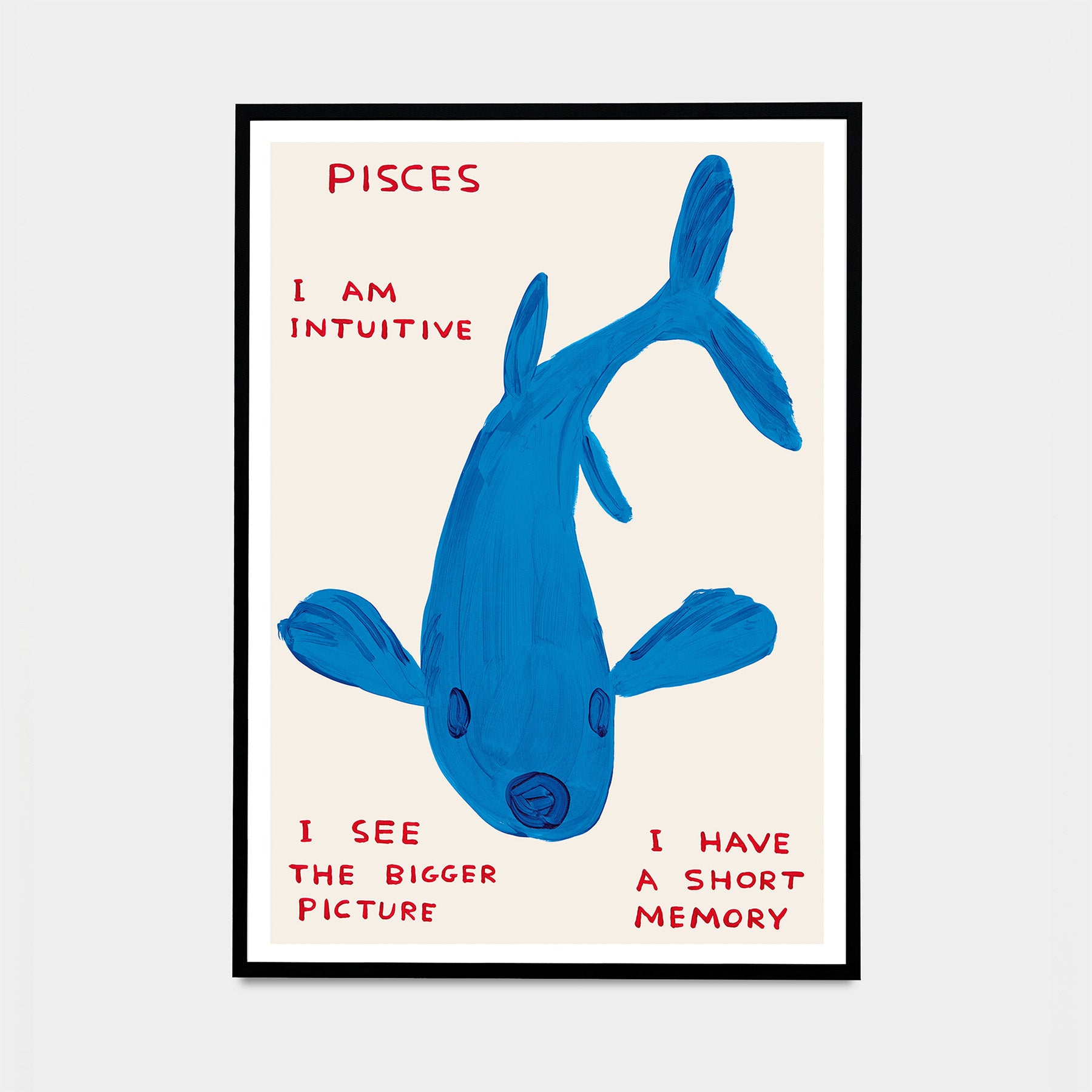 Individual Signs of the Zodiac – David Shrigley Poster | Shrig Shop